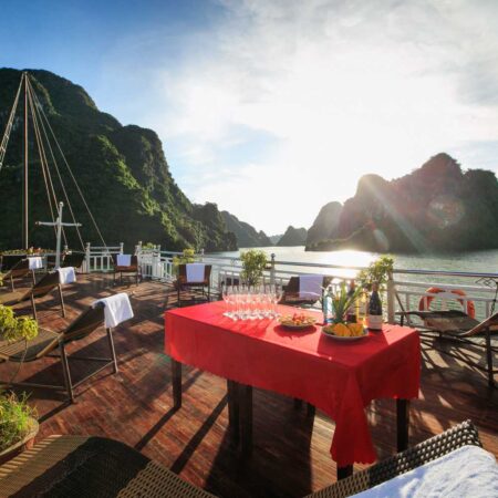 Ha Long flight 2 days 1 night - Cozy Bay Cruise - 5-Star