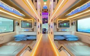 Hanoi – Sapa Bus | Premium Sleeper Bus & Single Cabin