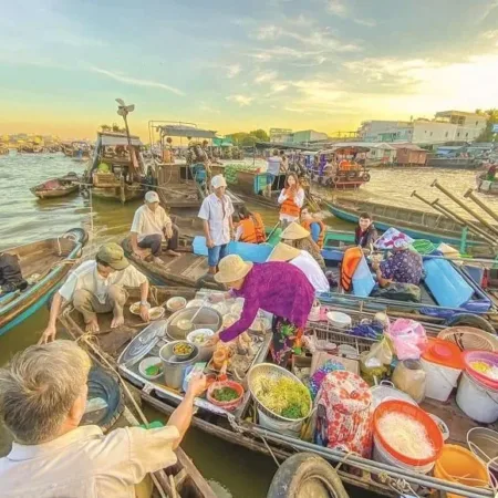 Can Tho Tour: Cai Rang Floating Market - Con Son Tourist Area (1 Day)